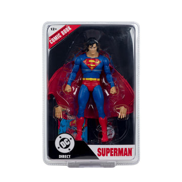 McFarlane Toys DC Direct Page Punchers Superman Zero Hour figure packaging overview