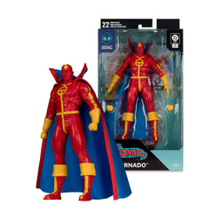 Red Tornado digital collectible card included by McFarlane Toys