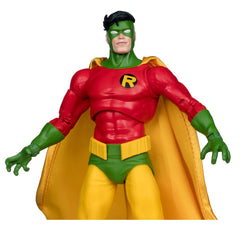 Robin Earth-2 with Batarang in action pose for display.