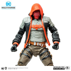 McFarlane Toys Red Hood Arkham Knight look for authentic Gotham displays.