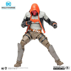 McFarlane Toys Red Hood smoke bomb accessory adds dramatic display.