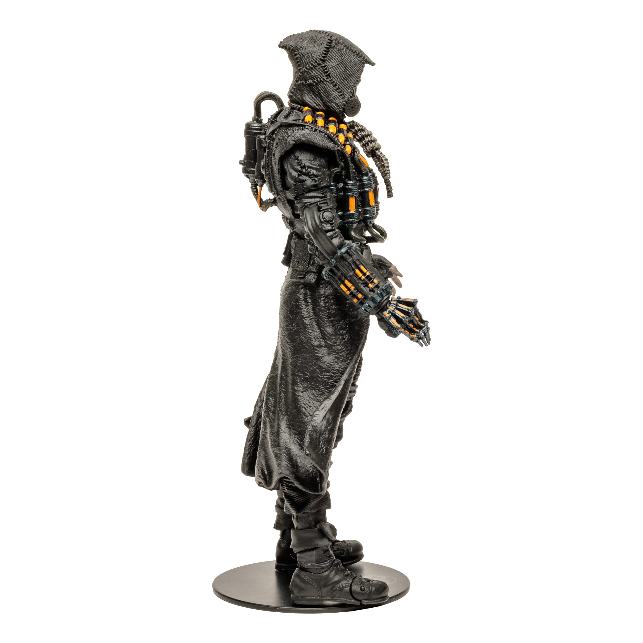 McFarlane Toys Scarecrow collectible art card with artwork and biography.