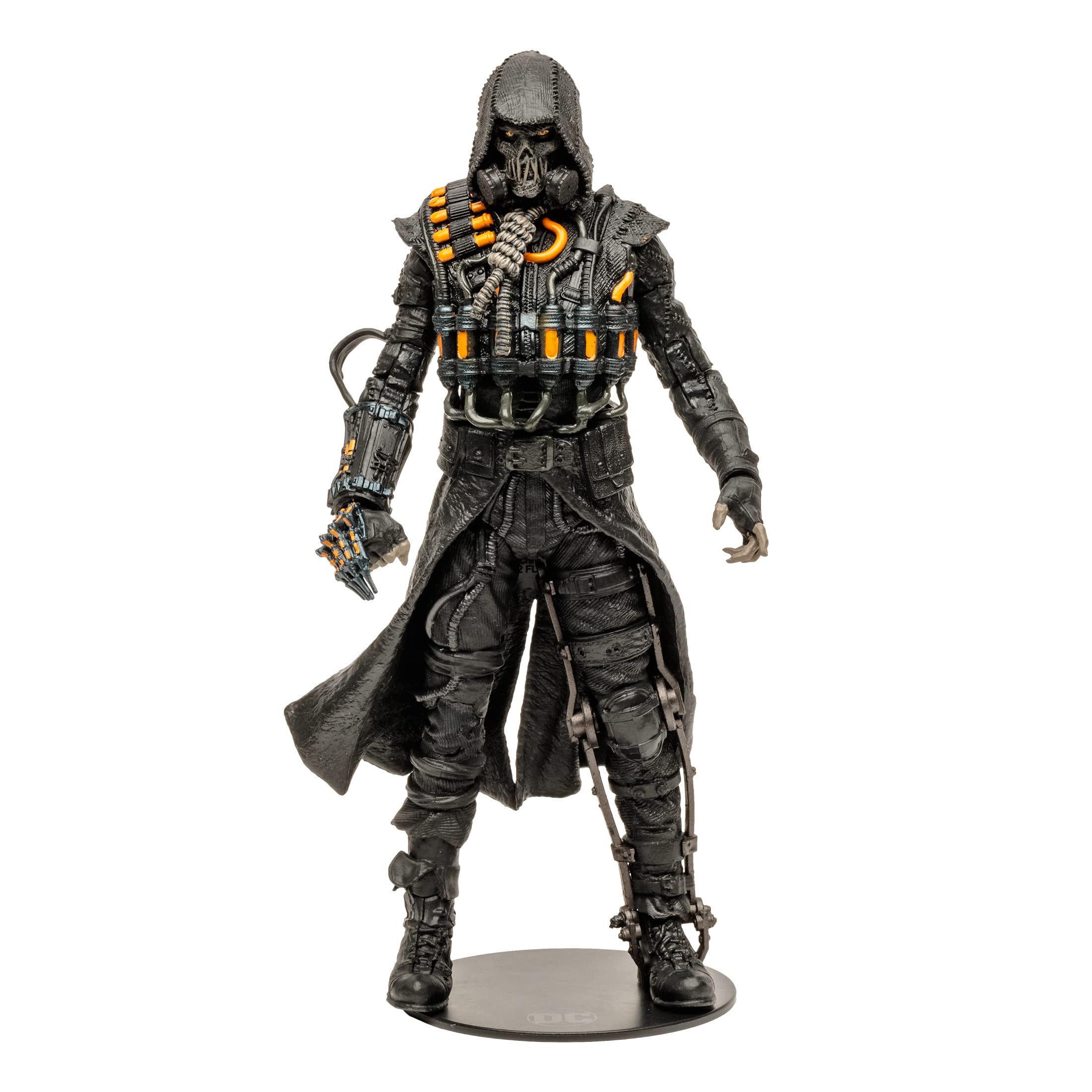 McFarlane Toys Scarecrow 7-inch figure front view for dynamic DC display.