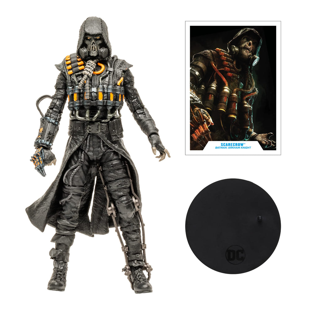 McFarlane Toys Scarecrow figure on base for stable posing display.