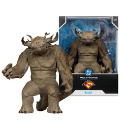 McFarlane Toys DC Kaiju terrain adds dramatic backdrop.