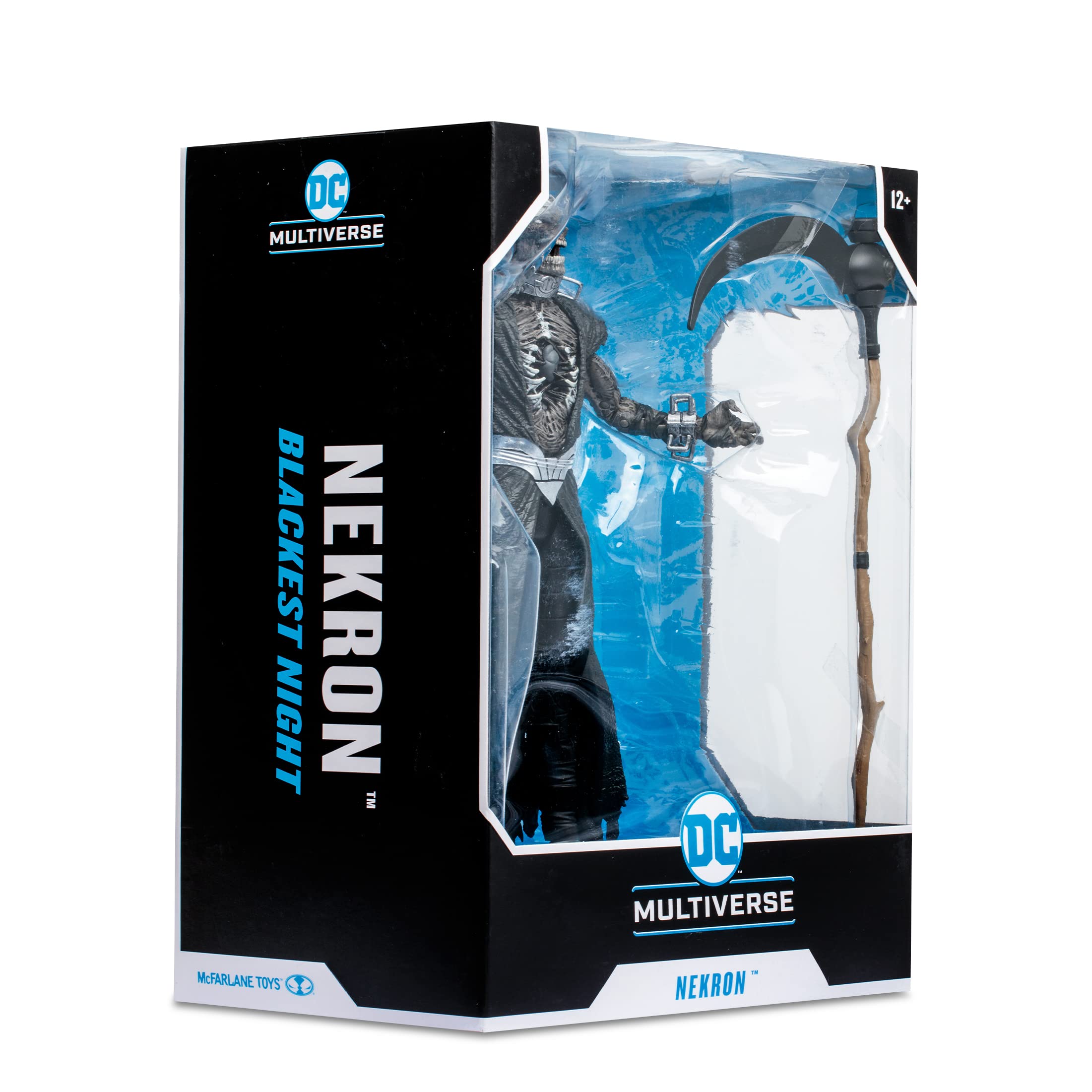 McFarlane Nekron pose-ready figure in dark, comic-inspired design