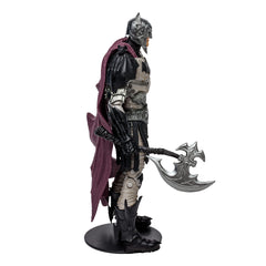McFarlane Gladiator Batman art card back reveals biography details
