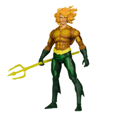 McFarlane Toys Aquaman figure from DC Multiverse for display and posing.