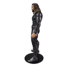 McFarlane Toys Aquaman stealth suit pose-ready figure for shelf display and photography.