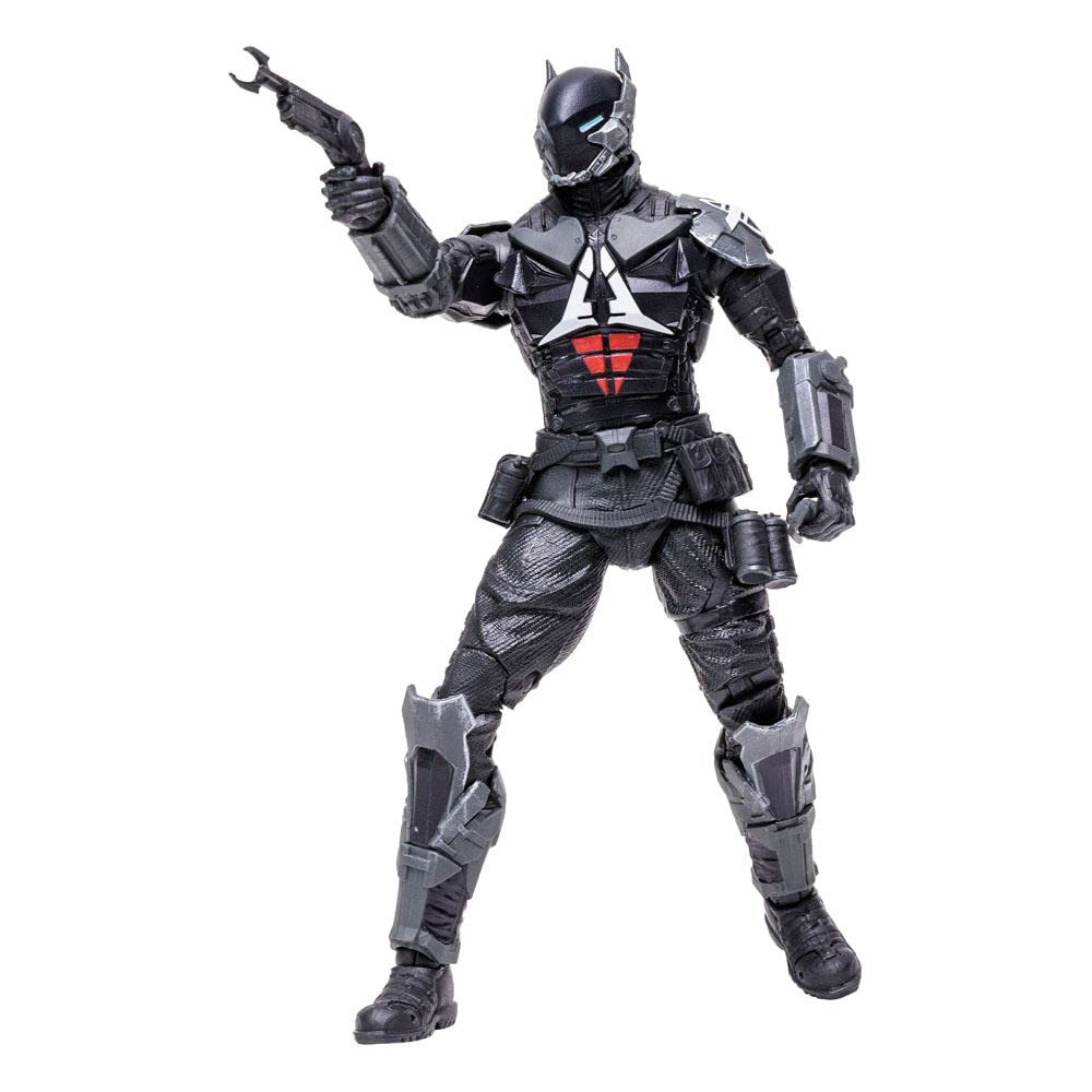 McFarlane Toys Arkham Knight display base supports stable posing