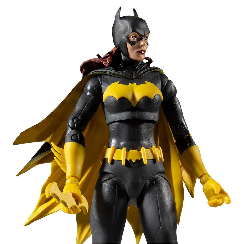 Grapple launcher accessory for action-ready Batgirl display options