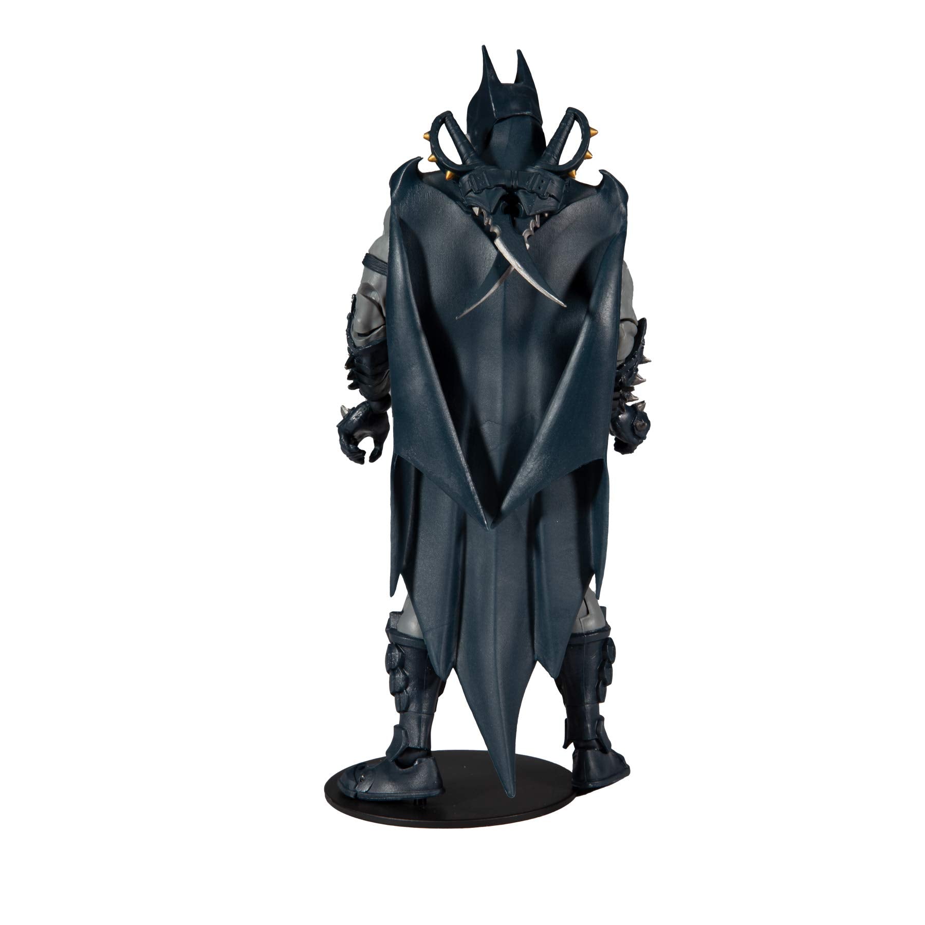 McFarlane Toys Batman 7in figure on base for stable posing.