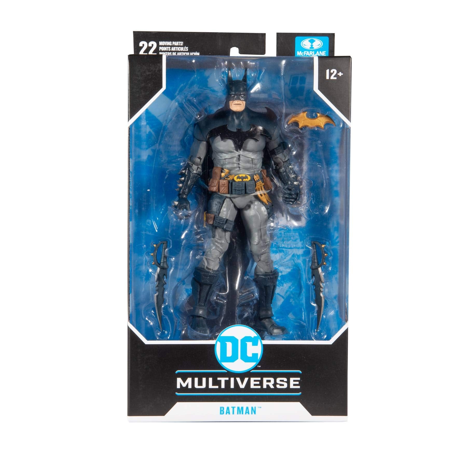 McFarlane Toys Batman 7in figure inspired by Todd McFarlane's design.