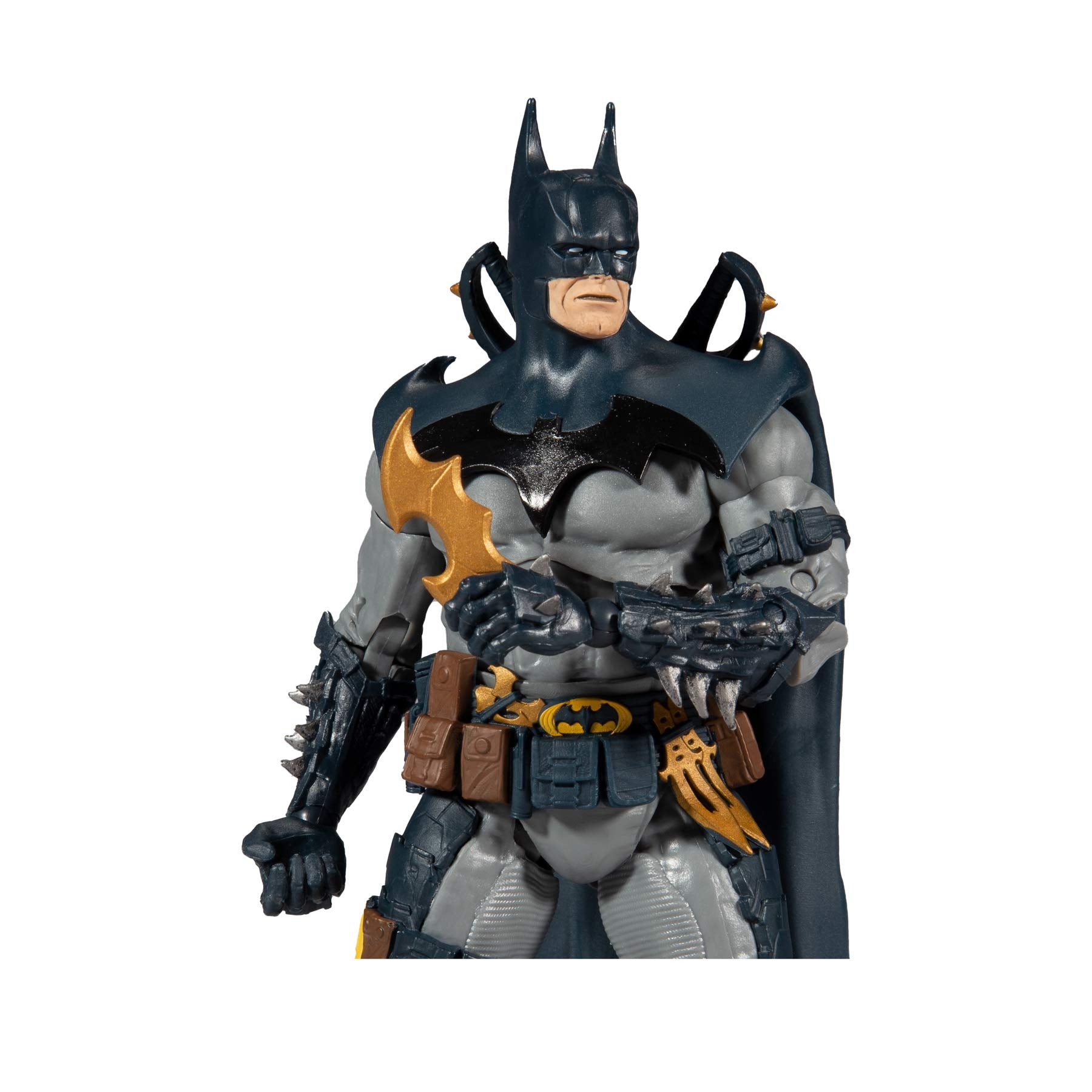 McFarlane Toys Batman 7in figure featuring ultra articulation for dynamic poses.