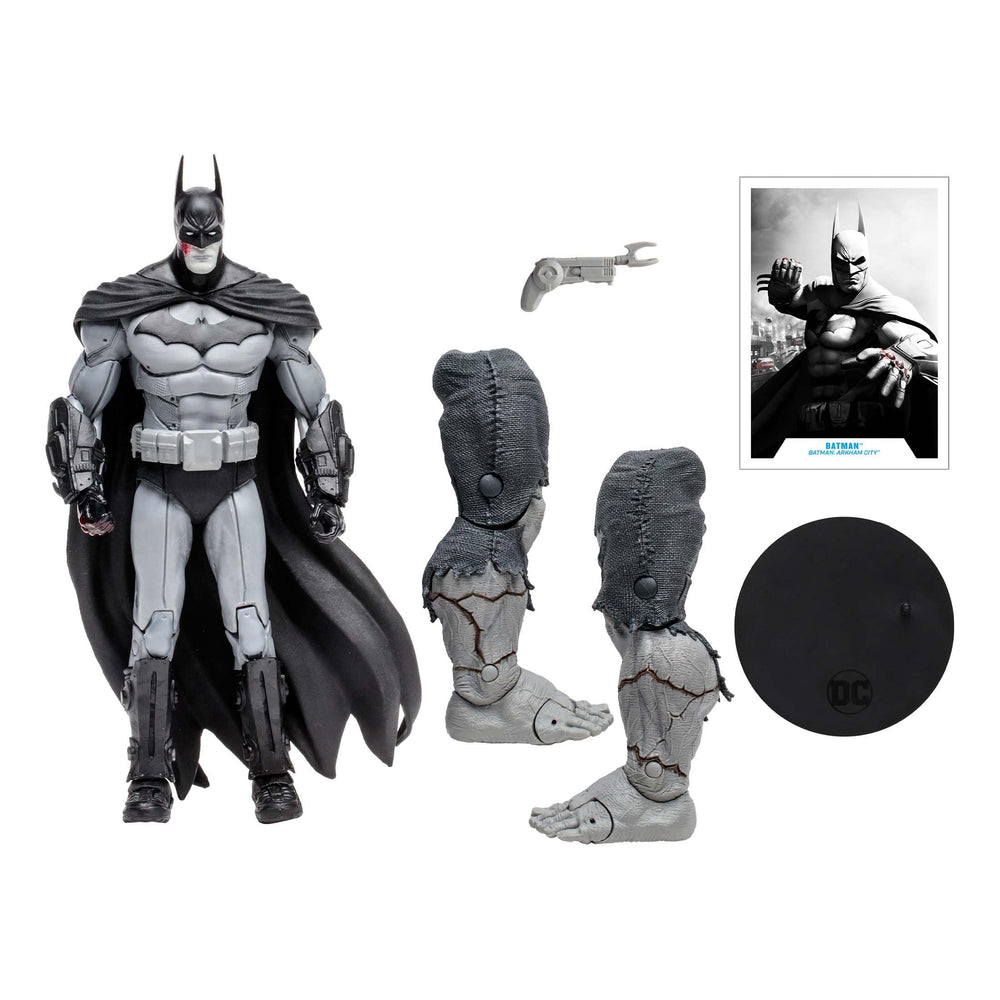McFarlane Batman Arkham City bat claw accessory enhances posing options