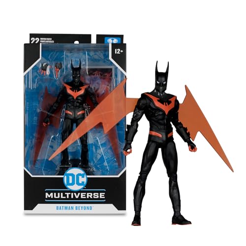 McFarlane Toys Batman Beyond art card backstory adds context.