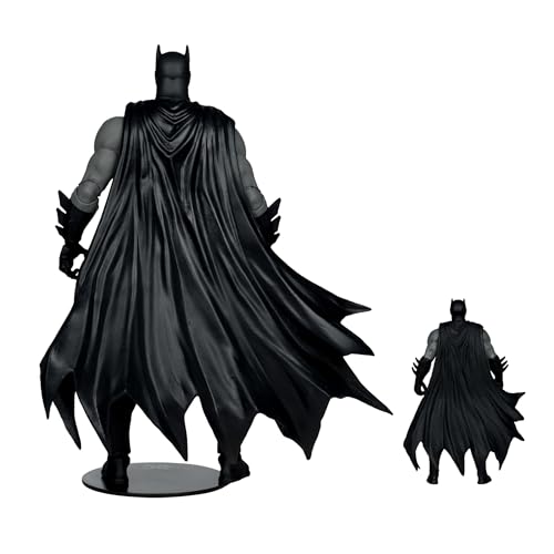 McFarlane Toys group shot of Batman and Kong for display-ready scenes.