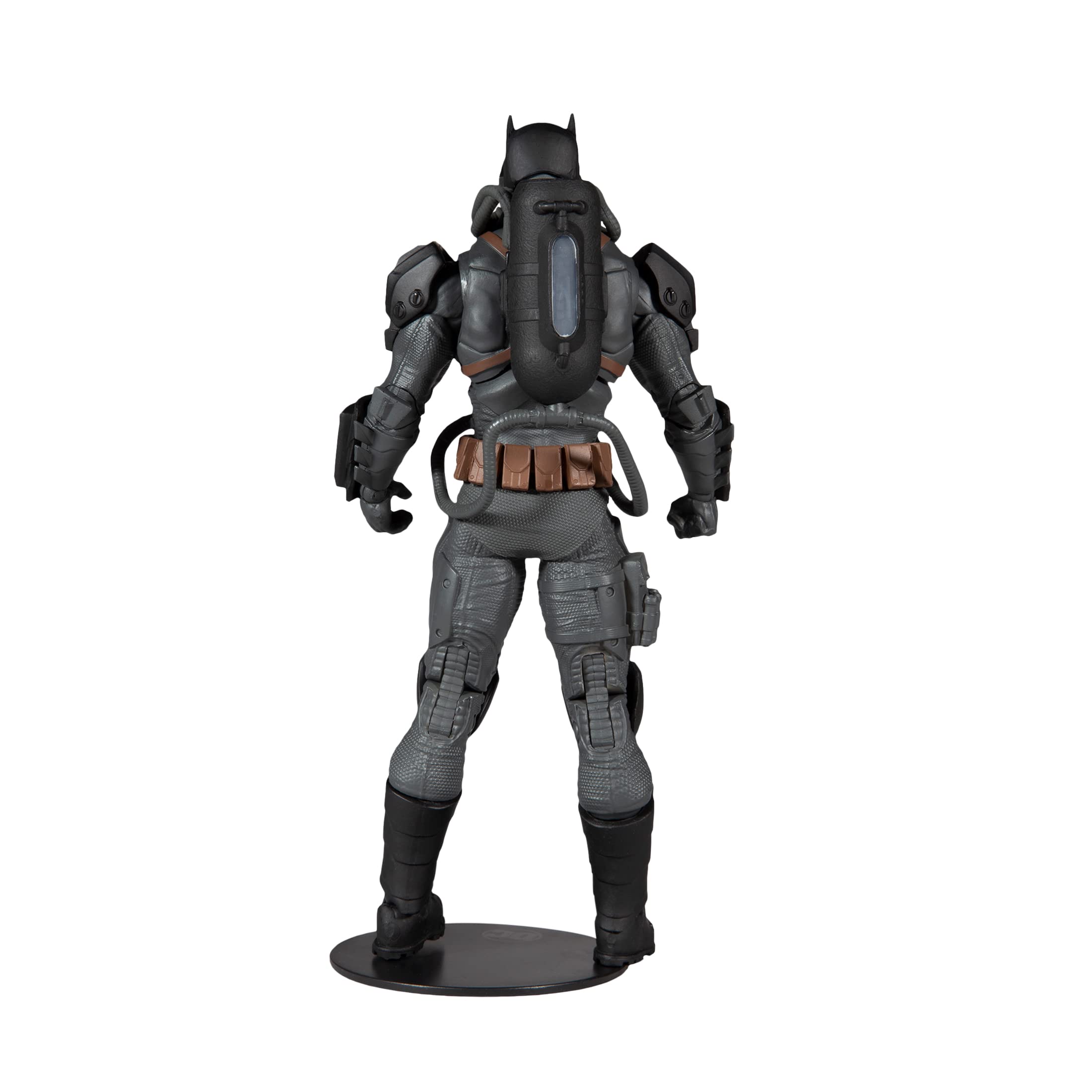Front packaging of Batman Hazmat figure for shelf display