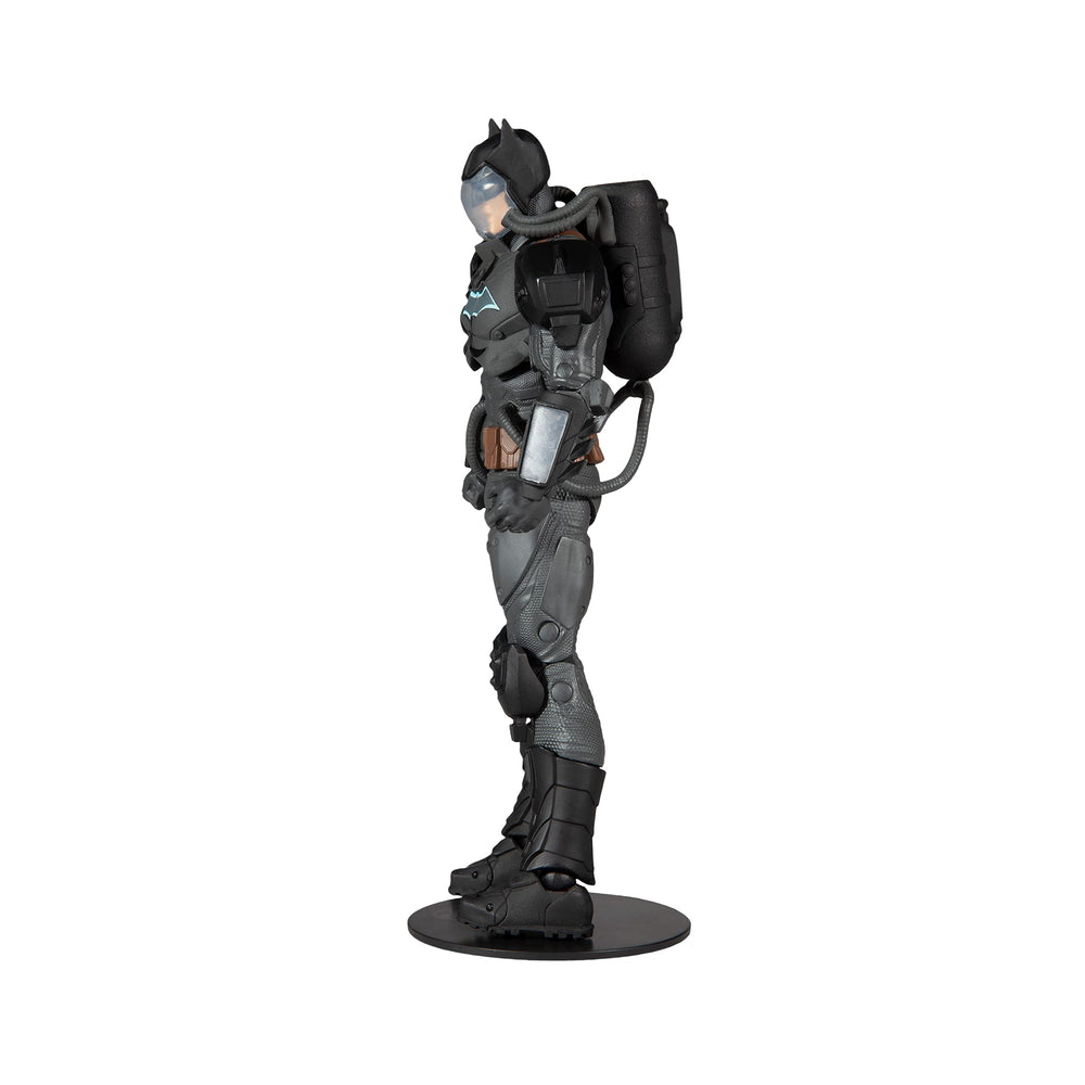 Dynamic pose capture of McFarlane Batman Hazmat figure