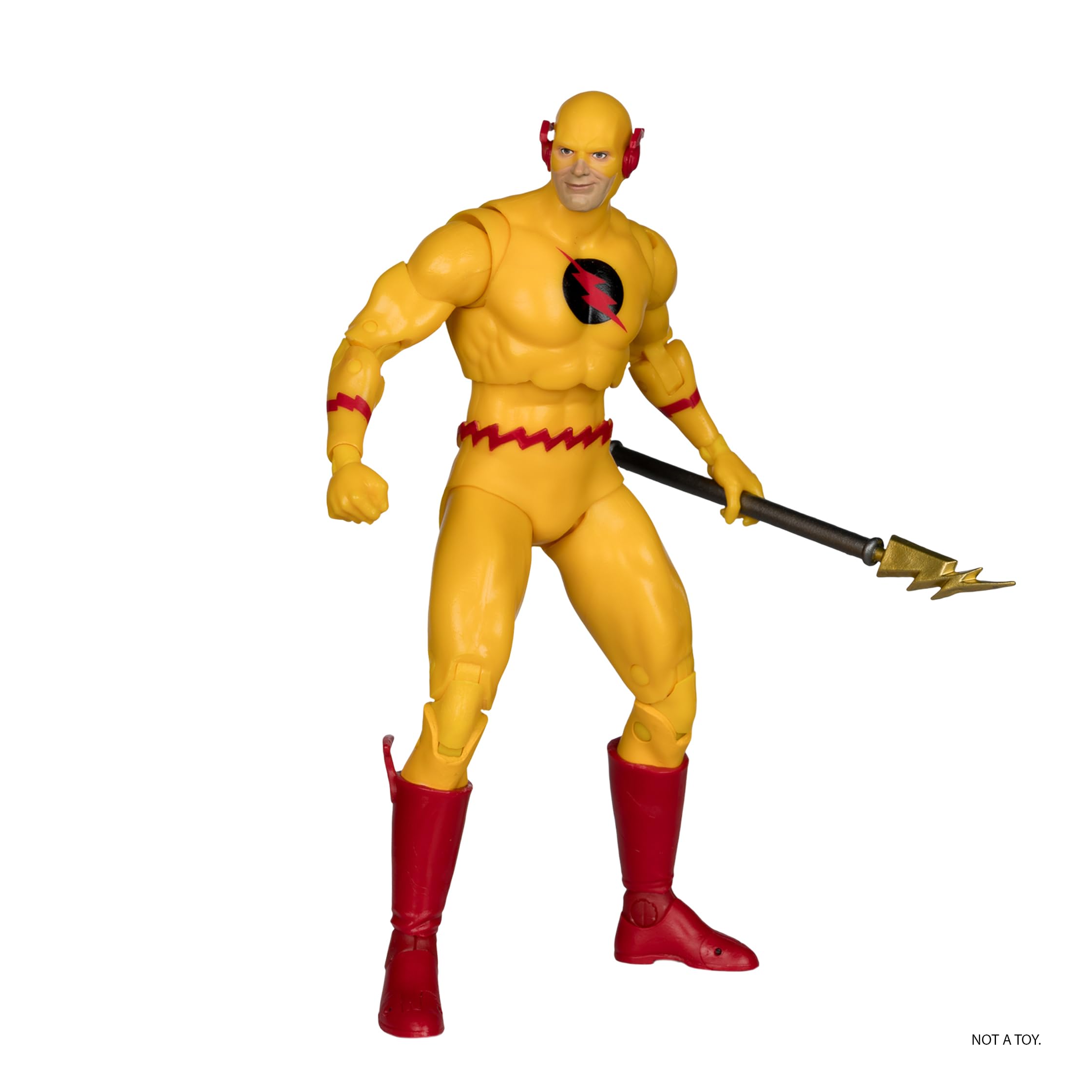 McFarlane Toys Batman vs Professor Zoom Flashpoint alt heads portraits offer customizable expressions