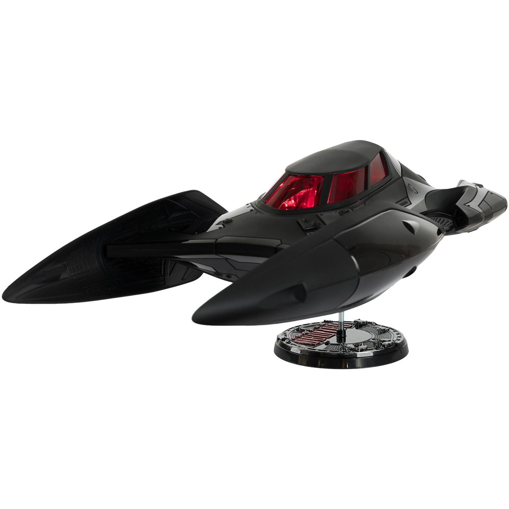 McFarlane Toys Batmobile Beyond stand provides stable display