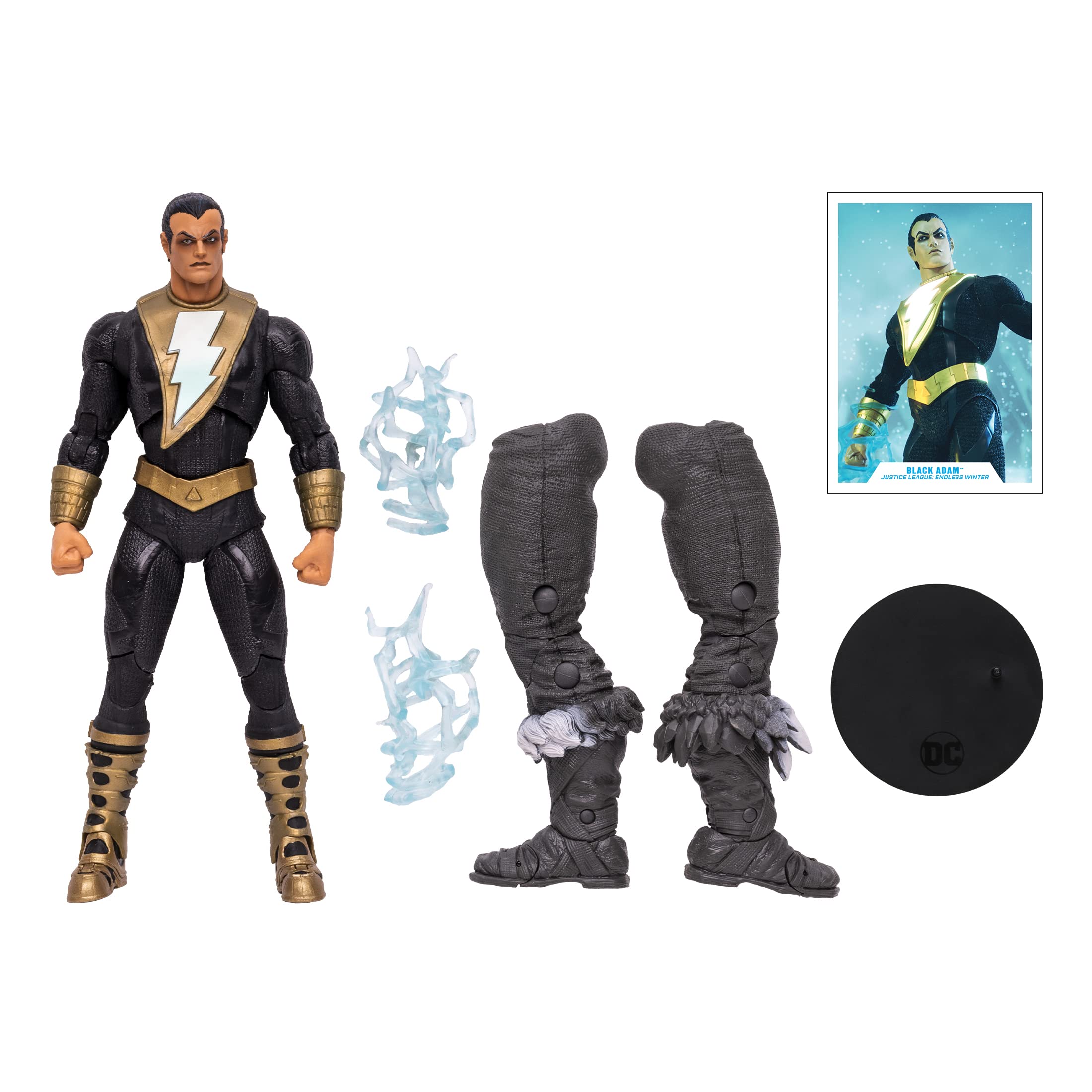 McFarlane Toys Black Adam Endless Winter 22-point articulation for dynamic posing