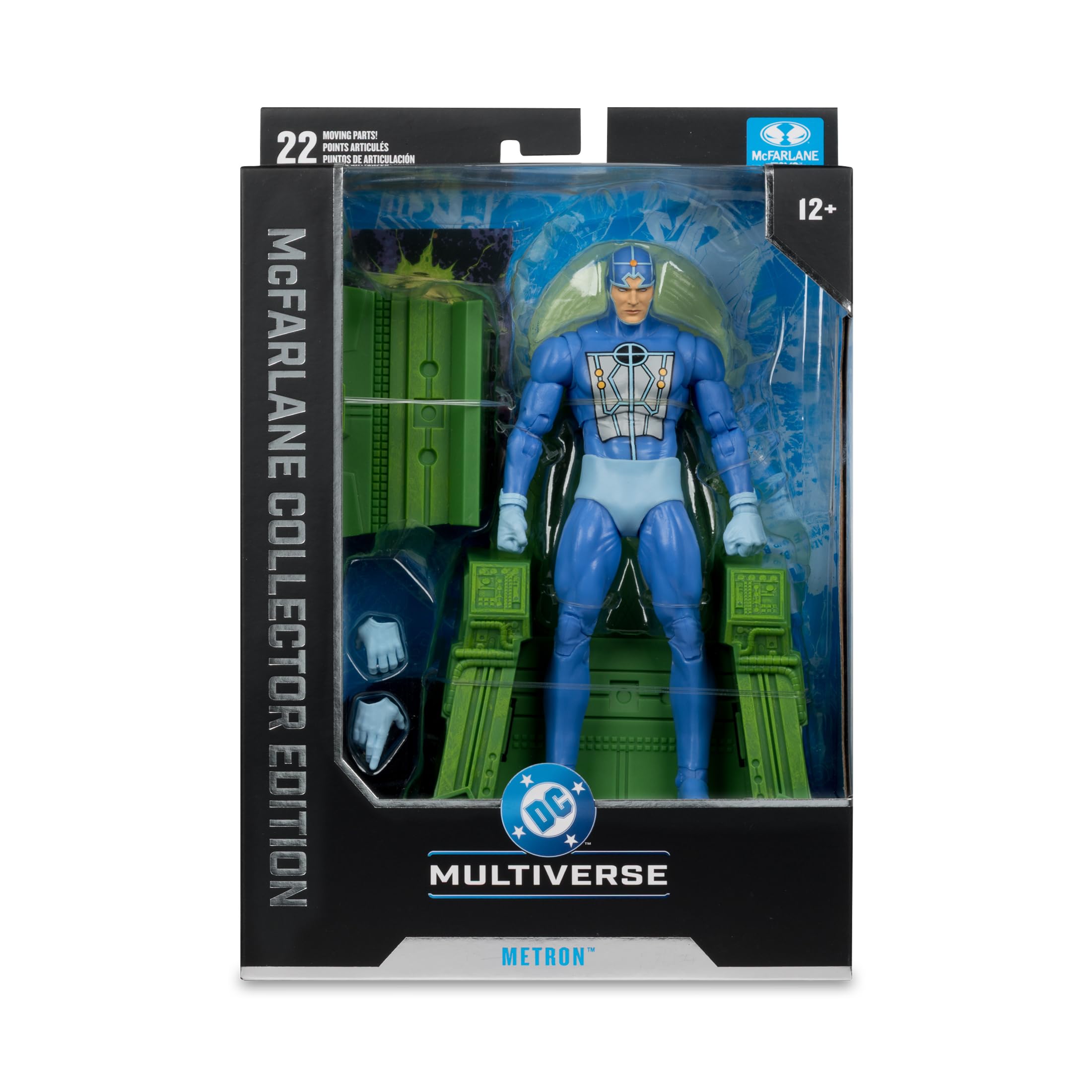 DC Multiverse collection display idea featuring Metron among figures.