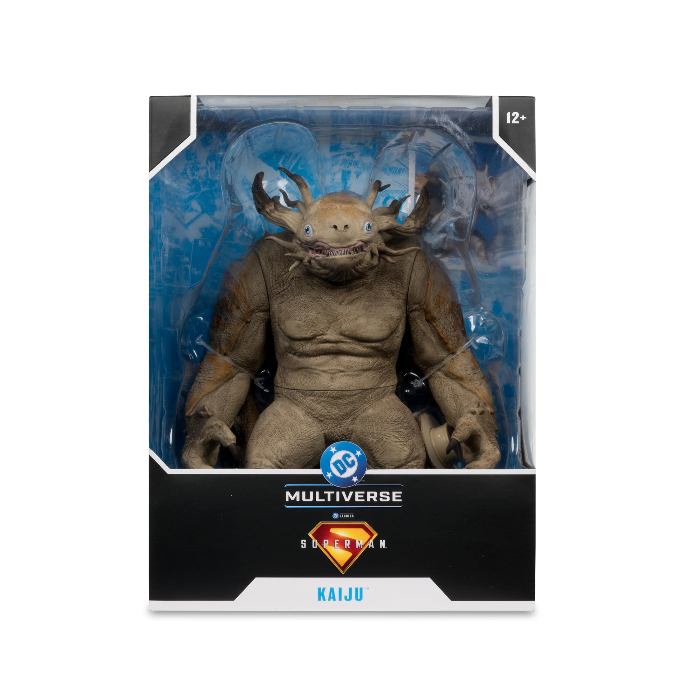 McFarlane Toys DC Multiverse display options with Kaiju.