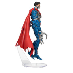 McFarlane DC Multiverse Cyborg Superman packaging showcases collectible status
