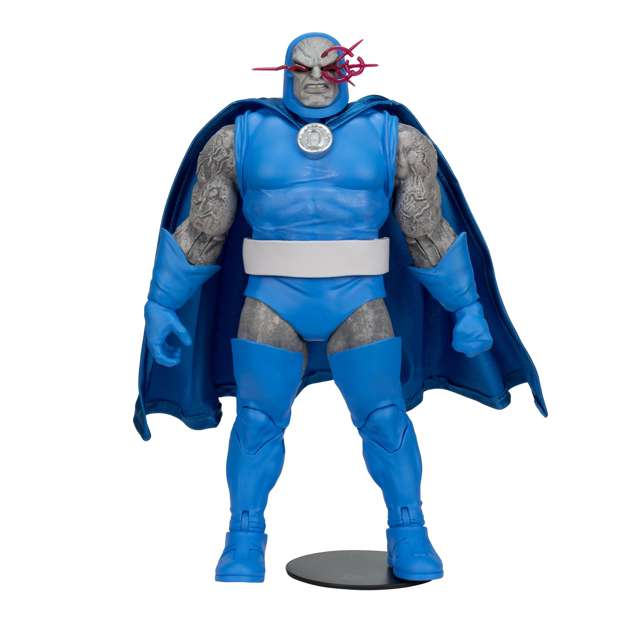 McFarlane Toys Darkseid extra head portrait for dynamic expressions.