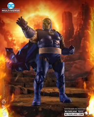 McFarlane Toys Darkseid ultra articulation enables expressive action poses.