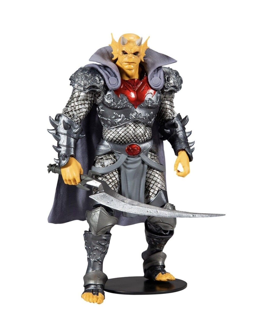 McFarlane Toys DC Multiverse Demon sword accessory enhances action posing and dramatic display.
