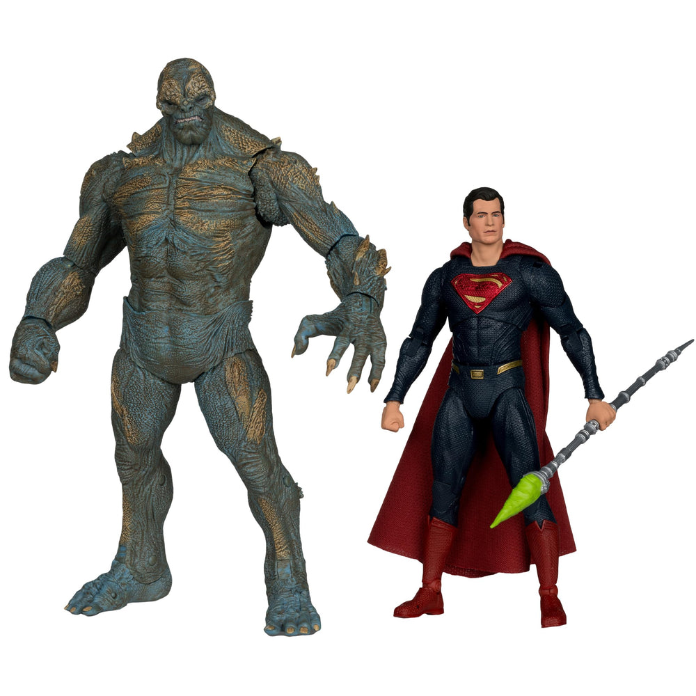 McFarlane Toys DC Multiverse Doomsday Superman 2-pack back view showing character presence.