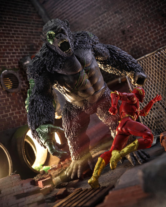 McFarlane Toys DC Multiverse Flash 7in figure in dynamic pose for action display