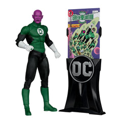 McFarlane Toys Green Lantern Corps 7in figure, front view for display