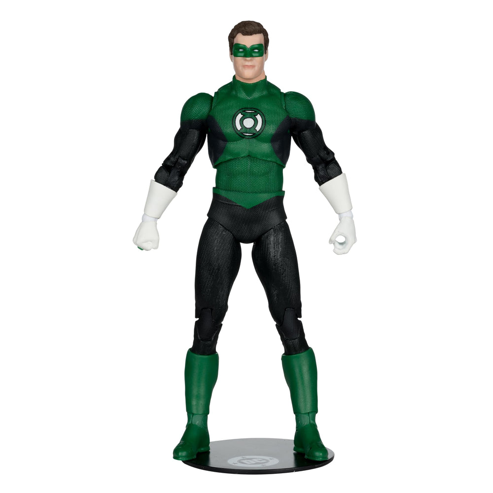 McFarlane Toys Green Lantern Hal Jordan front view for display and collection