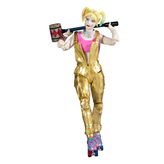 McFarlane Toys Harley Quinn Birds of Prey figure ready for display and collection.