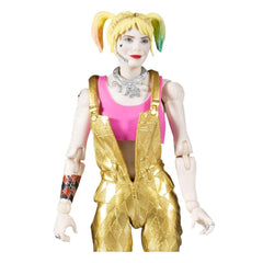 McFarlane Toys Harley Quinn Birds of Prey figure with mallet and base for dramatic posing.