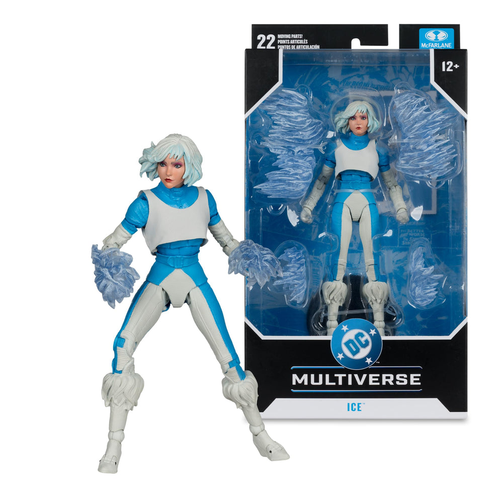 7-inch scale Ice figure fits with other DC Multiverse figures