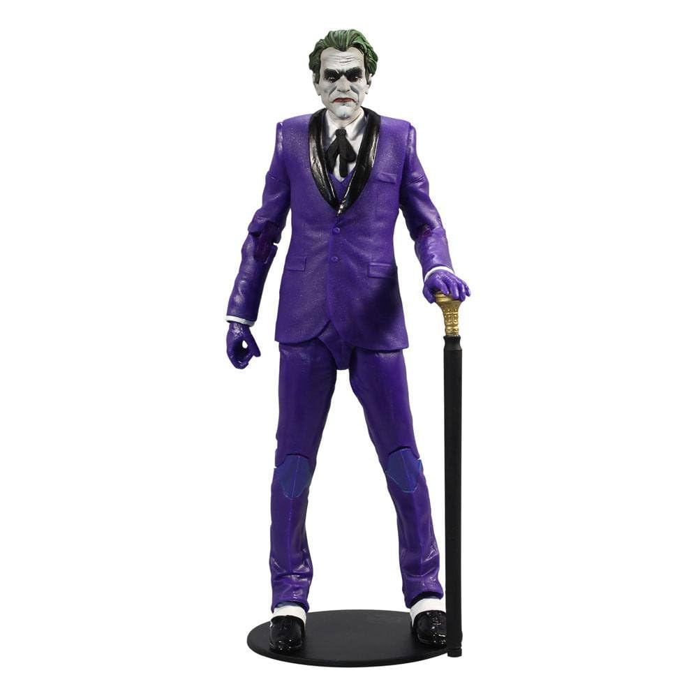 McFarlane Toys DC Multiverse Joker Criminal 7-inch figure ready for dynamic posing and display.