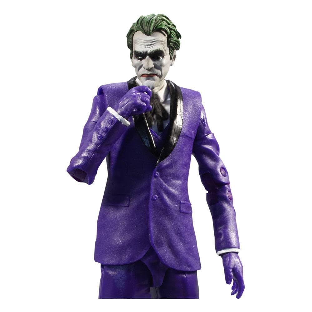 McFarlane Toys Joker Criminal accessories cane and base enhance display and storytelling.