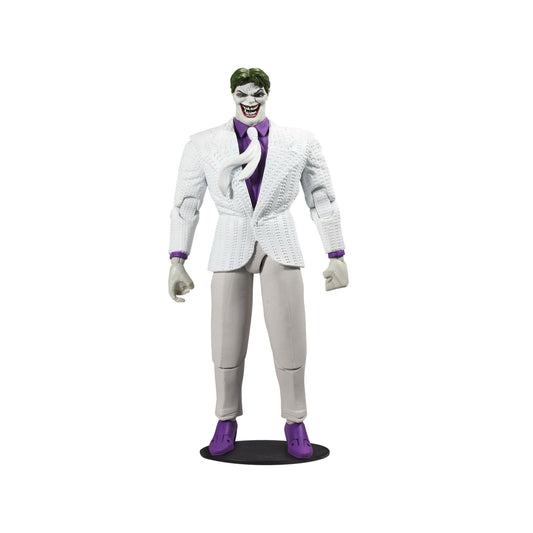 McFarlane Toys DC Multiverse Joker Dark Knight Returns front view showing detailed 7-inch figure