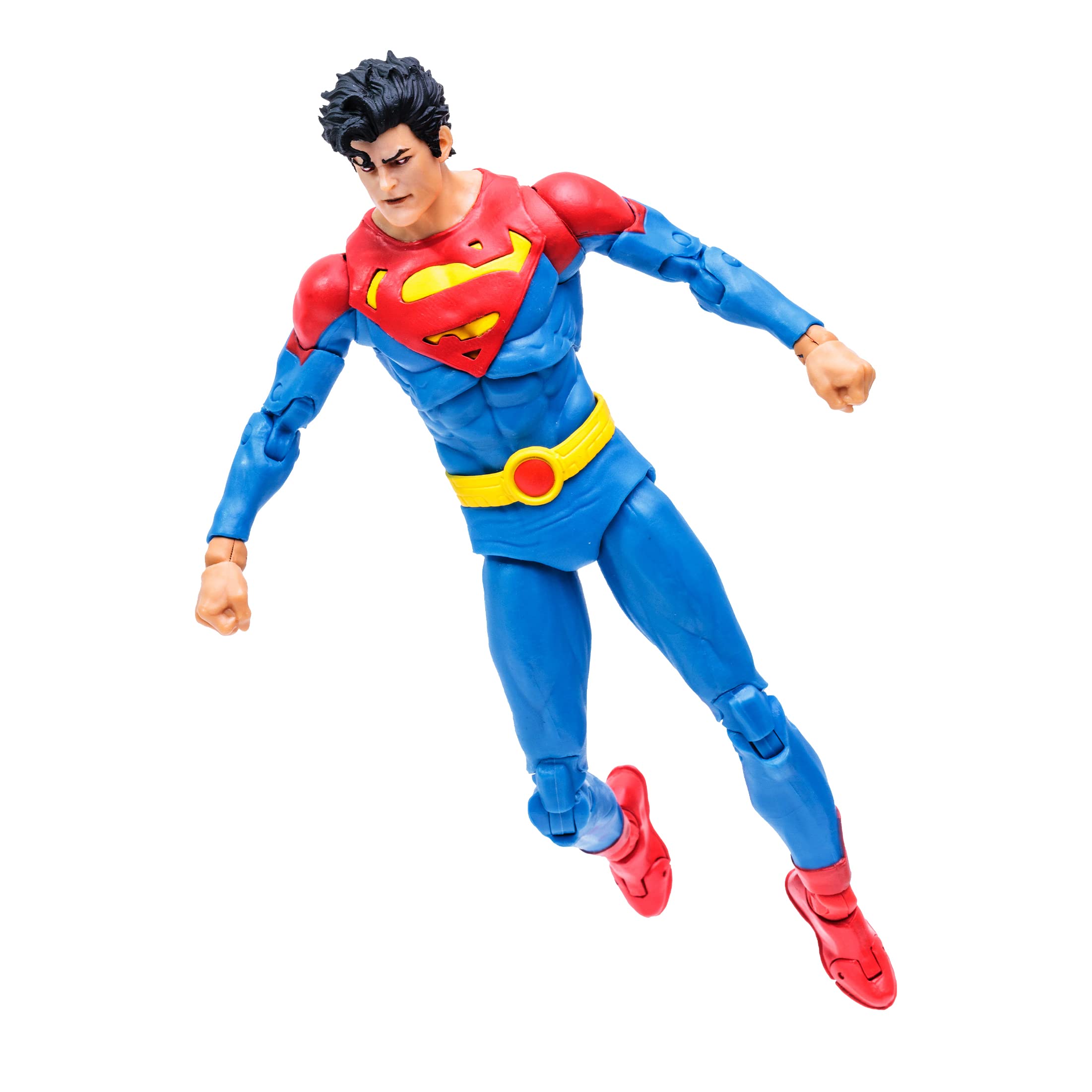 Flight stand base included for elevated action poses of Jon Kent figure