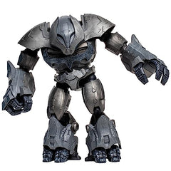 McFarlane Toys Justice Buster art card front highlights collectible artwork for on-shelf display.