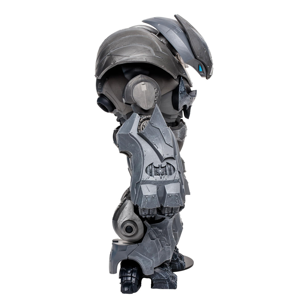 McFarlane Toys Justice Buster mega-figure-scale presents a commanding centerpiece for DC displays.