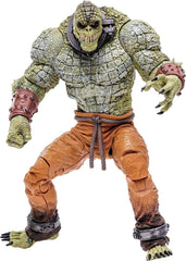 McFarlane Toys DC Multiverse Killer Croc mega base for dynamic posing.