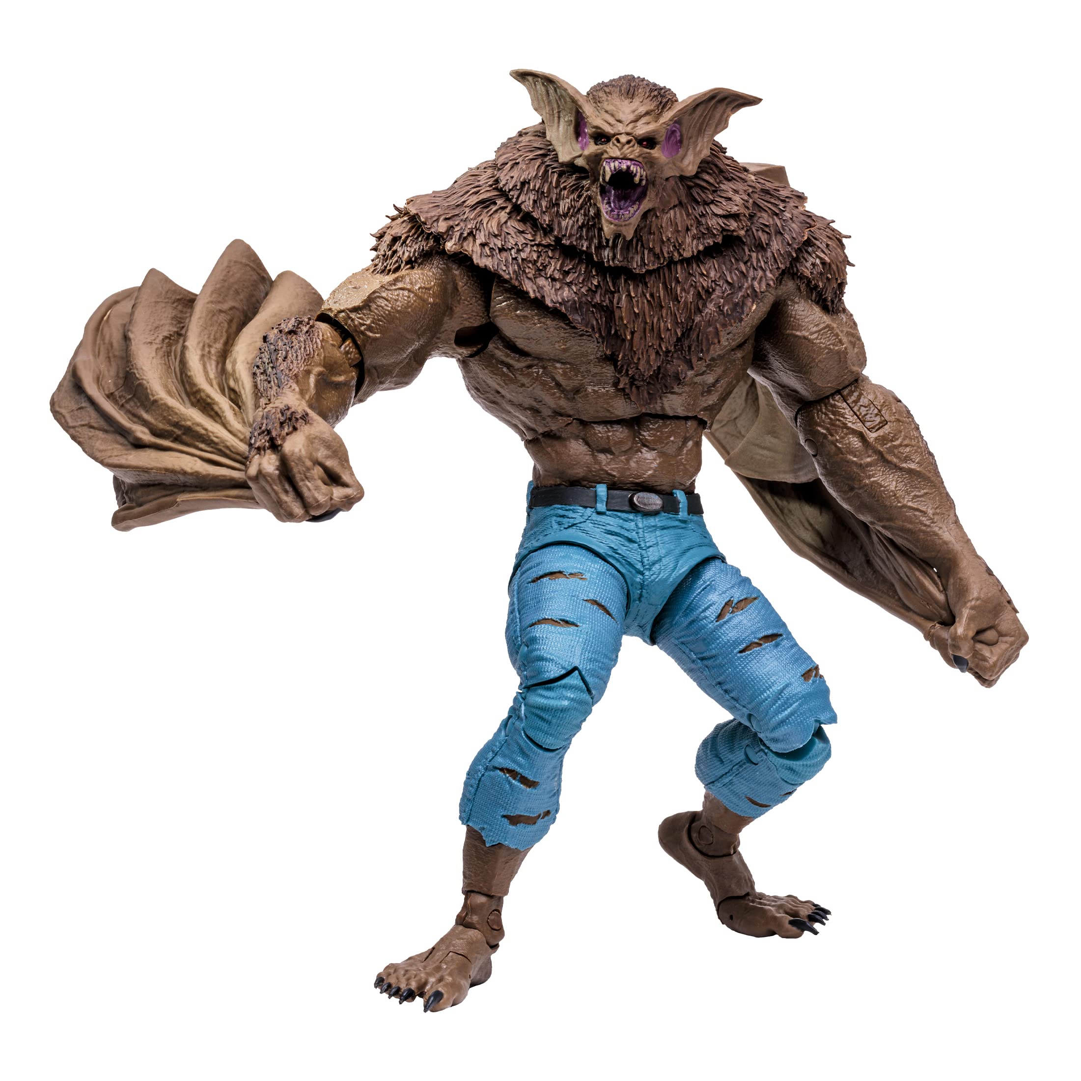 McFarlane Toys Man-Bat art card front enhances display