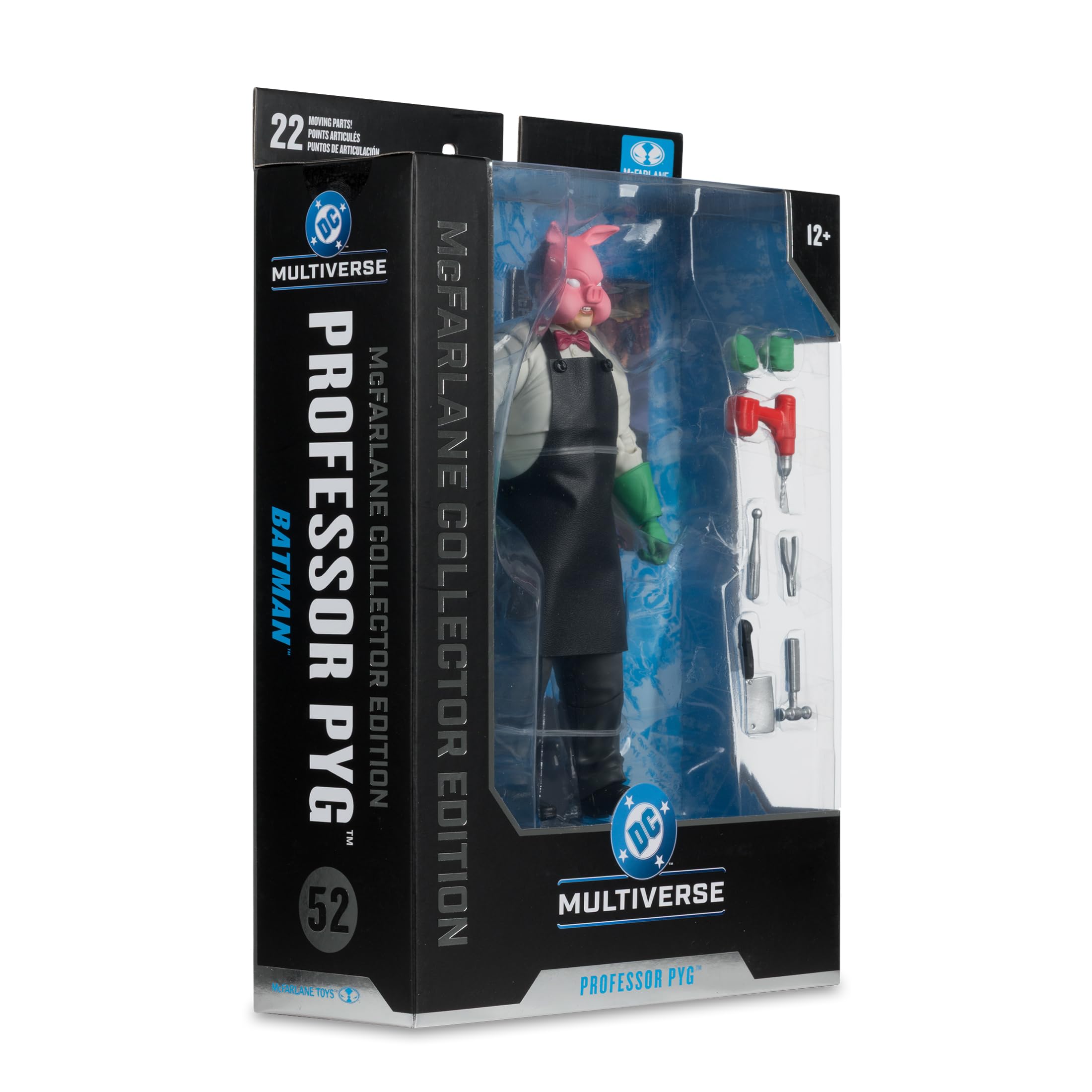 McFarlane Toys DC Multiverse packaging designed for collector display.