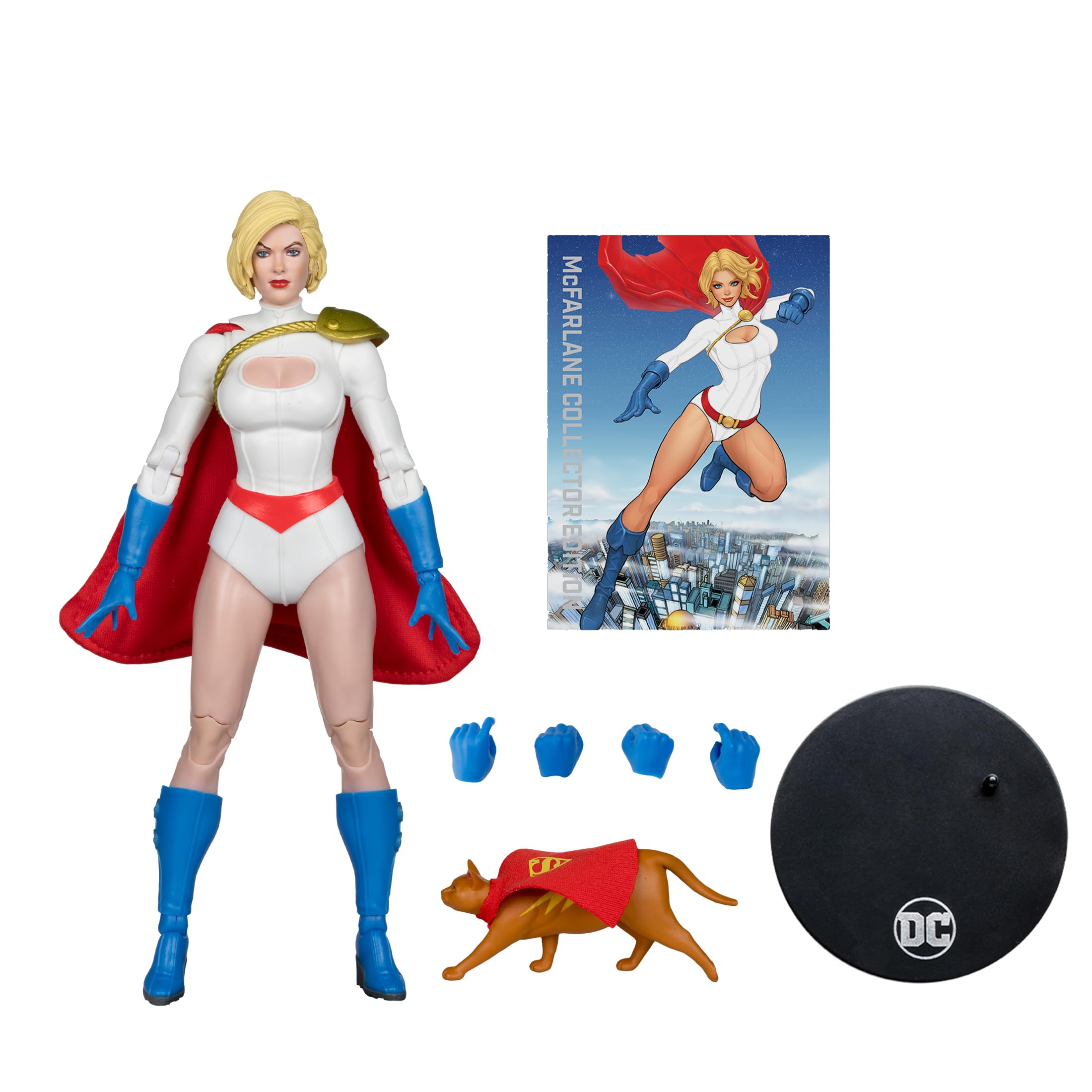 Power Girl with extra hands for varied poses