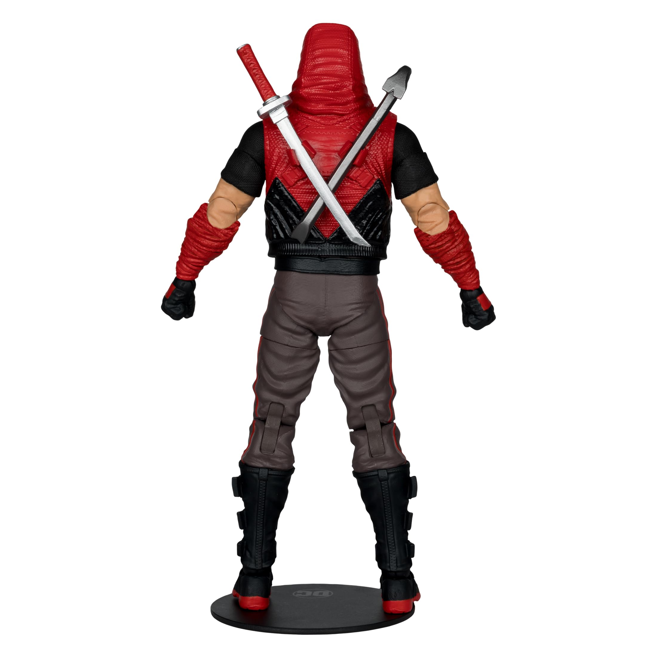 McFarlane Toys DC Multiverse Red Hood extra hands enable varied poses.